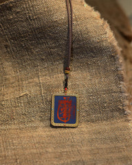 Celestial Shadow Ghau Pendant | Protection Talisman