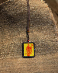 Celestial Radiance Ghau Pendant | Peace Talisman