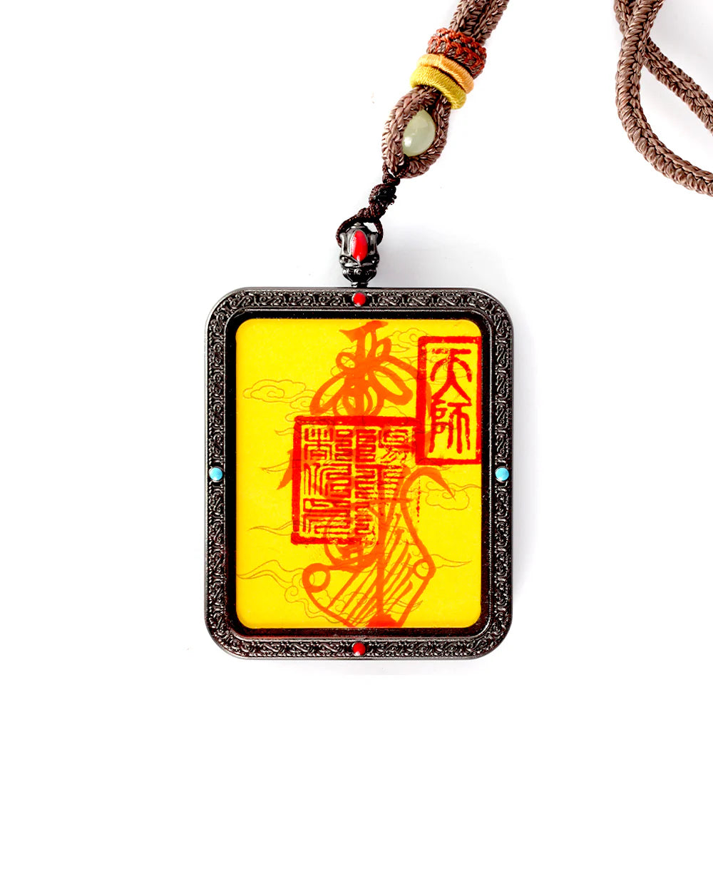Celestial Radiance Ghau Pendant | Peace Talisman