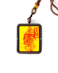 Celestial Radiance Ghau Pendant | Peace Talisman