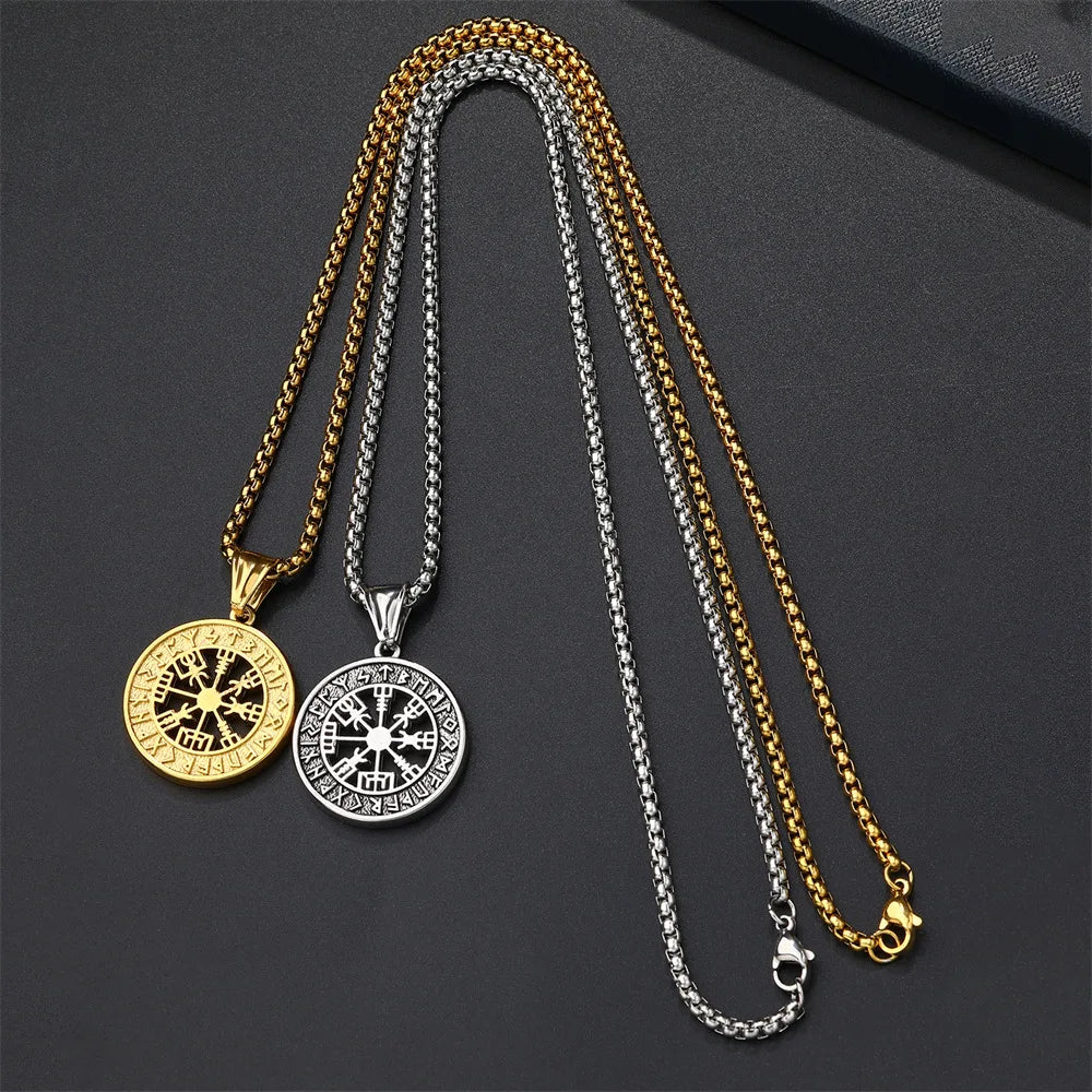 沃威维京北欧符文护身符吊坠维京男女饰品礼品