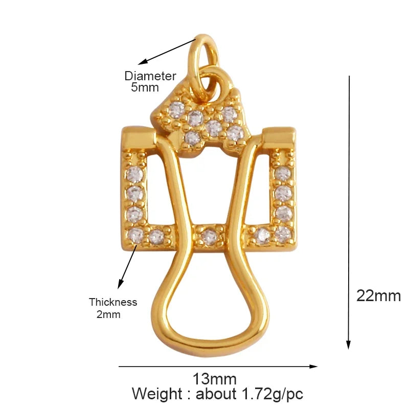 和平标志羽毛护身符女巫宗教魅力吊坠，妈妈爱心巫术锆石项链珠宝发现L61