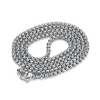 复古朋克维京海盗乌鸦图腾护身符防水防锈不锈钢首饰吊坠项链男式新款