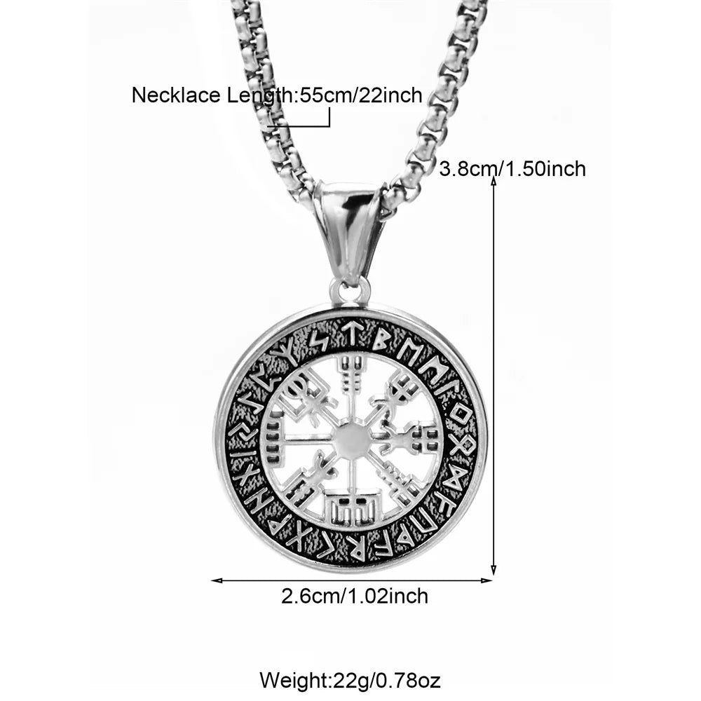 沃威维京北欧符文护身符吊坠维京男女饰品礼品