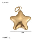 西部沙漠精神护身符 | 18K PVD镀金不锈钢饰品吊坠 | 防水耐用