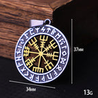 沃威维京北欧符文护身符吊坠维京男女饰品礼品