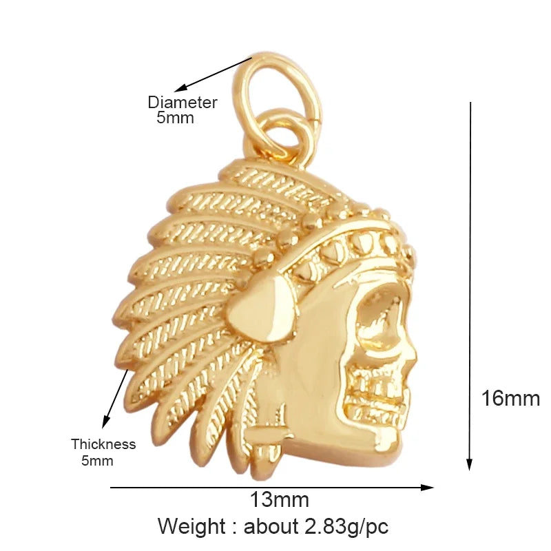 和平标志羽毛护身符女巫宗教魅力吊坠，妈妈爱心巫术锆石项链珠宝发现L61