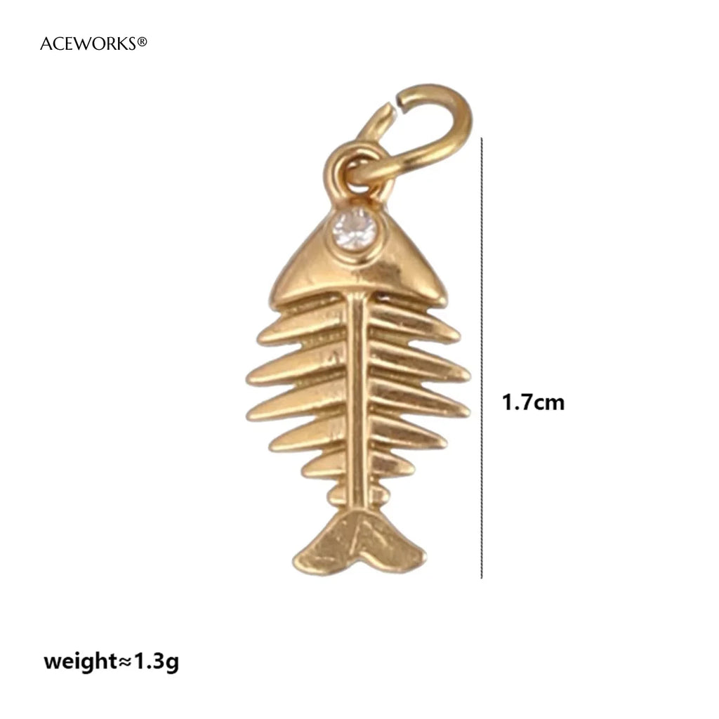 西部沙漠精神护身符 | 18K PVD镀金不锈钢饰品吊坠 | 防水耐用