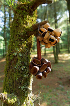 Handmade Juju Seed Pod Wooden Handle Shaker – Rainforest Natural Percussion