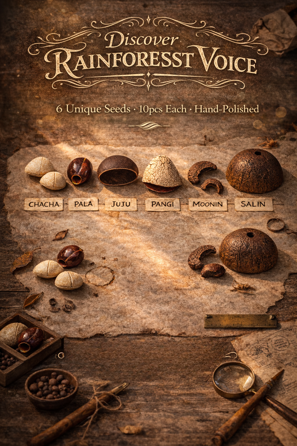 Rainforest Sound DIY Seed Craft Kit